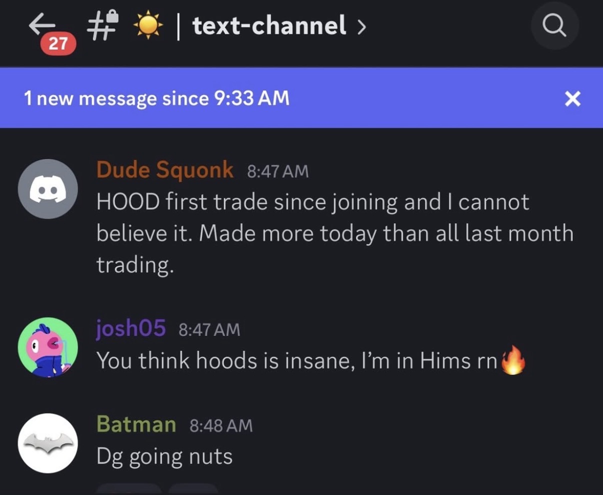 Community testimonial